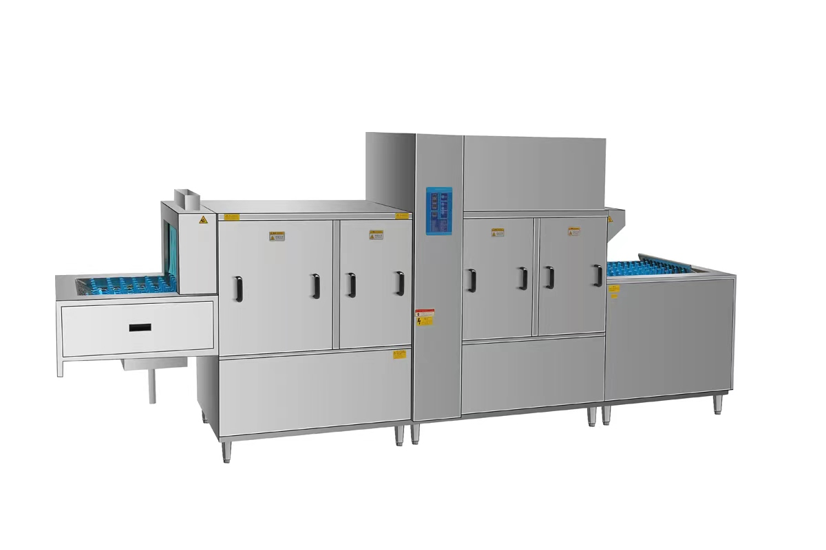 双泵斜插式洗碗机（壹主一漂+一道上下风刀烘干）两道清洗