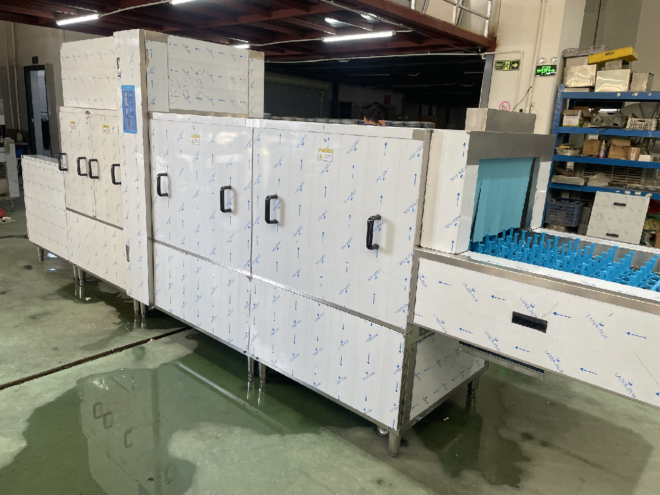 斜插式洗碗机（两主一漂+一道烘干）三道清洗